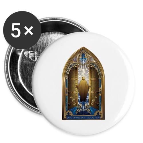 Easter Peace Be With You Locked Doors T Shirt,Gift -  Buttons 3 ( 5-pack)