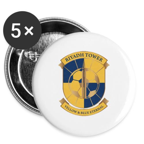 Riyadh Tower Premium T Shirt, Football Pride Gift -  Buttons 3 ( 5-pack)