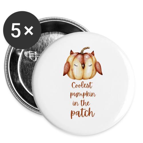 Coolest pumpkin in the patch -  Buttons 3 ( 5-pack)