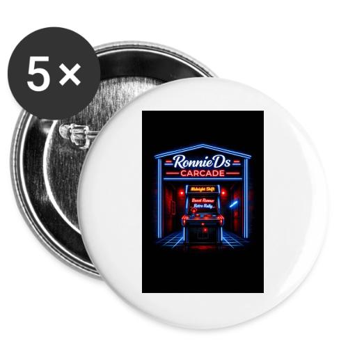 Carcadelogo3 -  Buttons 3 ( 5-pack)