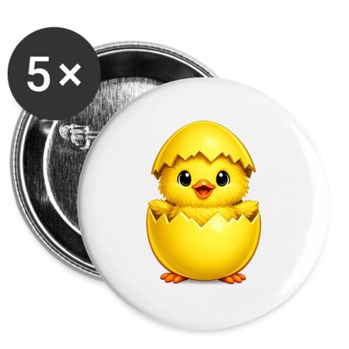 Easter Chick yellow -  Buttons 3 ( 5-pack)