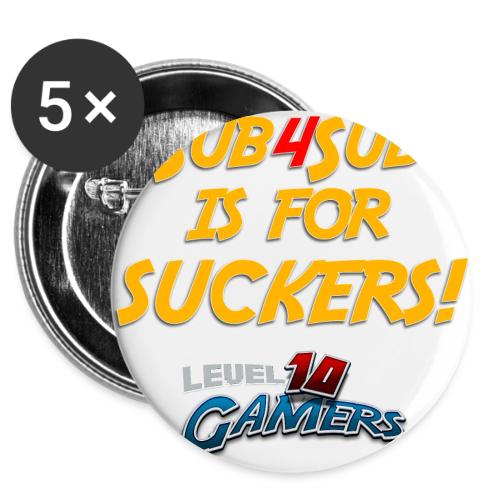 Anti Sub4Sub -  Buttons 3 ( 5-pack)