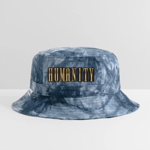 Golden Humanity Statement - Tie Dye Bucket Hat