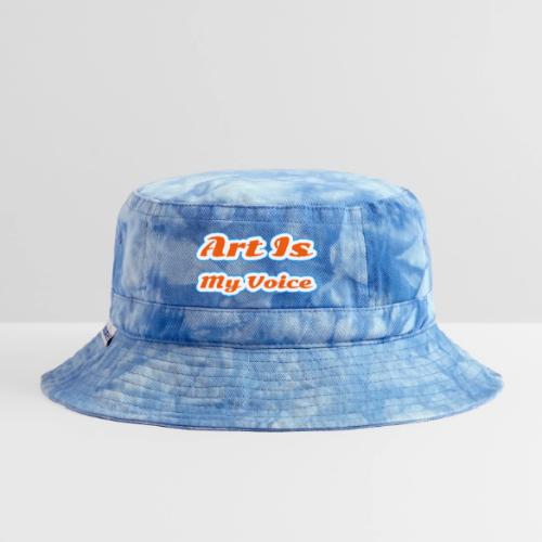 Art Is My Voice — Express Yourself Script - Tie Dye Bucket Hat