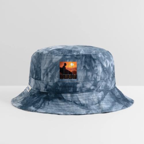 Surfing: Sunset Surf Panels - Tie Dye Bucket Hat