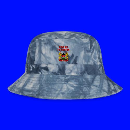 Kiss Me, I'm Kenyan - Tie Dye Bucket Hat