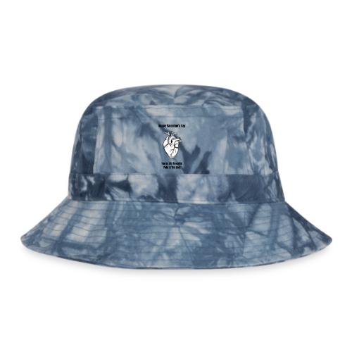 I'm Glad I Swiped Right T-Shirt | Funny Valentine - Tie Dye Bucket Hat