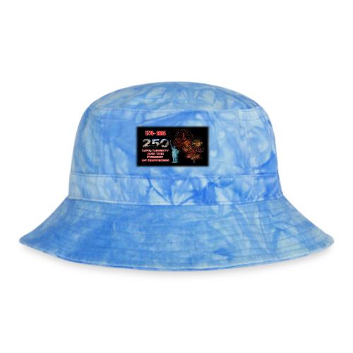 1776 - 2026 - 250 Years USA | Fireworks - Tie Dye Bucket Hat
