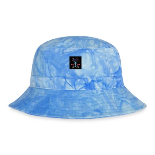 1776 - 2026 - 250 Years USA | Fireworks - Tie Dye Bucket Hat