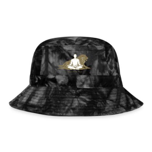 Silence Builds Kings Meditation Lion - Tie Dye Bucket Hat
