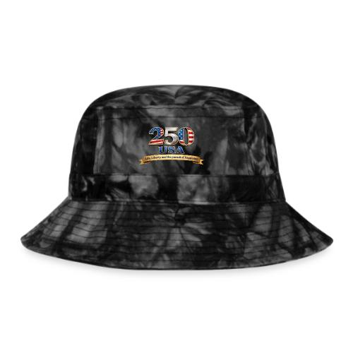 250 USA Liberty Banner - Tie Dye Bucket Hat