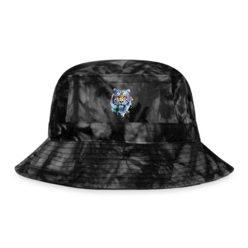Splash-Art Tiger Face - Tie Dye Bucket Hat