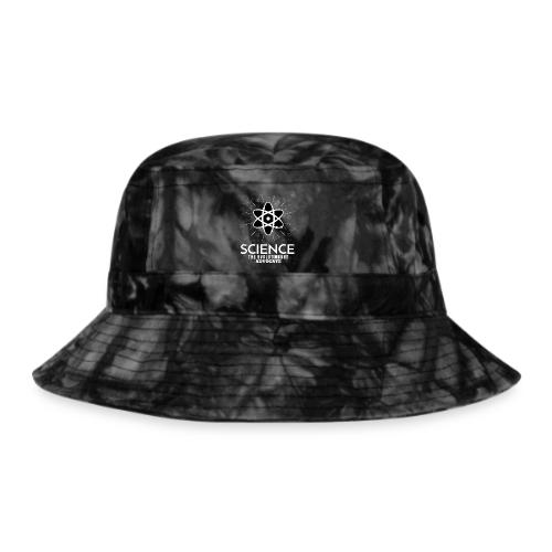 Science The Evolutionary Advocate White Design - Tie Dye Bucket Hat