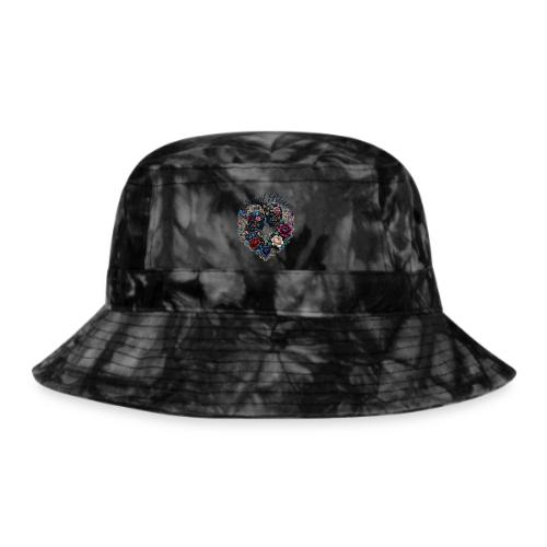 Eternal Bloom Embrace T-Shirt - Tie Dye Bucket Hat