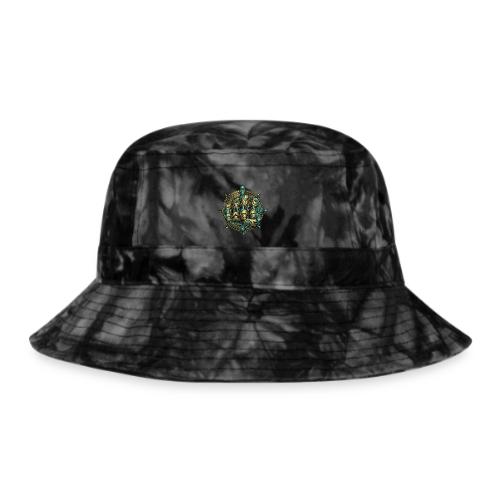 Cyberpunk Power Robot Hand - Tie Dye Bucket Hat