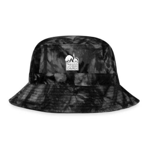 Single Vertical white2 - Tie Dye Bucket Hat