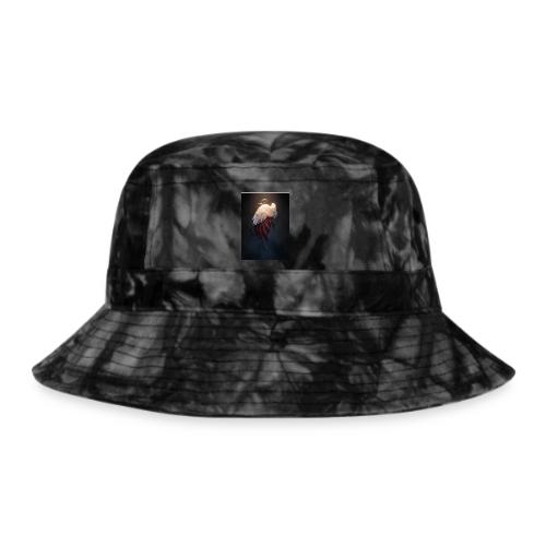 Angel vs Demon Wings Dark Aesthetic Gothic T-Shirt - Tie Dye Bucket Hat