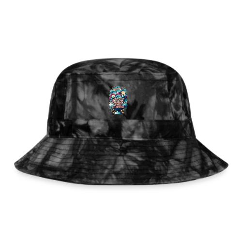 Dish Duty Dynamo T Shirt, Endless Cycle Champion - Tie Dye Bucket Hat