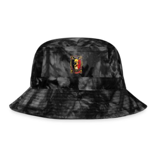 Belgium Lion Crest T-Shirt, Belgian Flag Gift - Tie Dye Bucket Hat