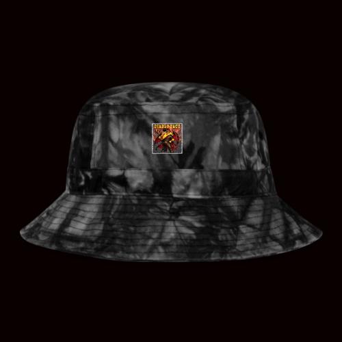 The Diablo Taco Spicy Demon Character - Tie Dye Bucket Hat