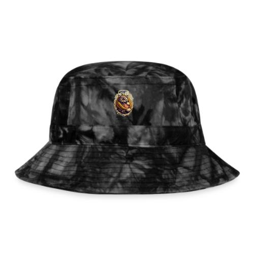 Powered by Sarcasm Cat Tee - Tie Dye Bucket Hat