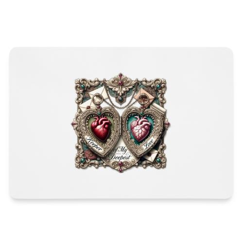 Keeper of My Deepest Love Victorian Locket T-Shirt - Gaming Mousepad