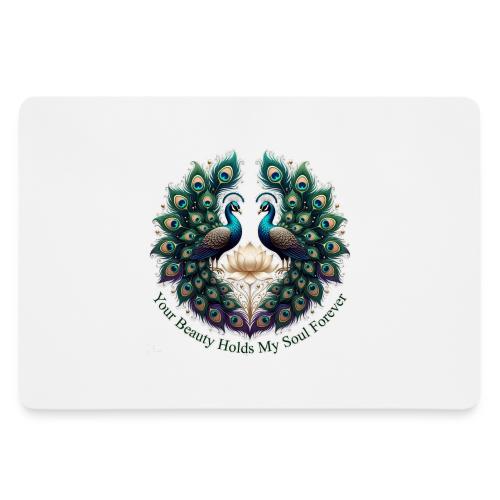 Your Beauty Holds My Soul Peacock Gifts T-Shirt - Gaming Mousepad
