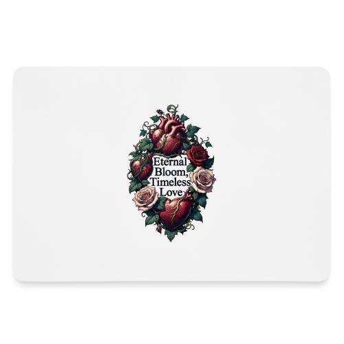 Eternal Bloom Timeless Love Entwined Hearts T-Shir - Gaming Mousepad