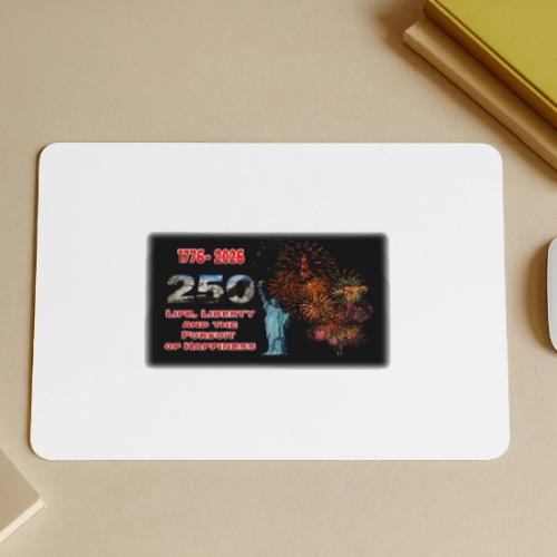 1776 - 2026 - 250 Years USA | Fireworks - Gaming Mousepad