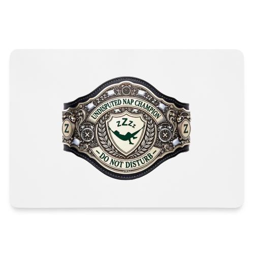 Nap Champion Belt T Shirt - Gaming Mousepad