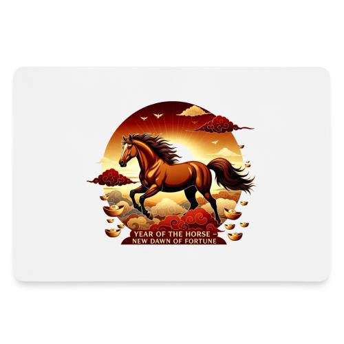 Year of the Horse Sunrise T Shirt, Lunar New Year - Gaming Mousepad