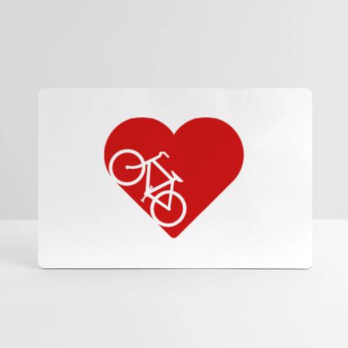 Bike in heart - Gaming Mousepad