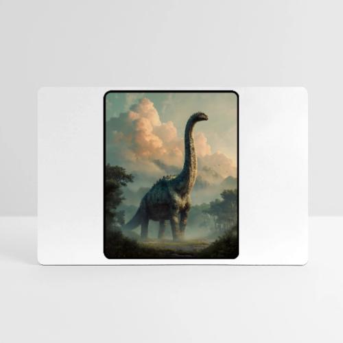 Brachiosaurus Prehistoric Scene Design - Gaming Mousepad