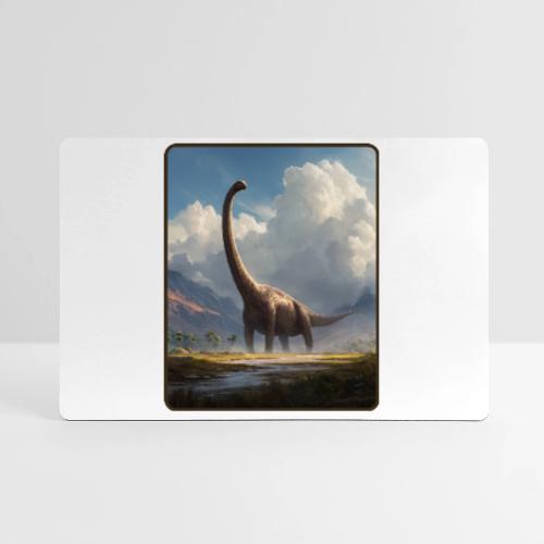 Brachiosaurus Valley Landscape Design - Gaming Mousepad