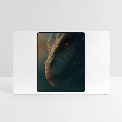 Golden Eye Dragon Close-Up Design - Gaming Mousepad