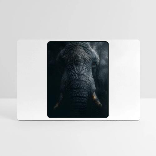 Shadow Elephant Intense Eyes Design - Gaming Mousepad