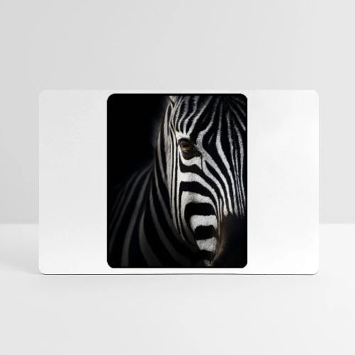 Zebra High Contrast Portrait Design - Gaming Mousepad