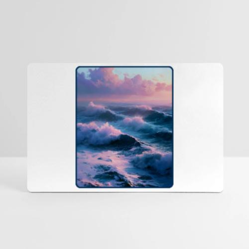 Dreamy Pastel Ocean Sunset Art - Gaming Mousepad