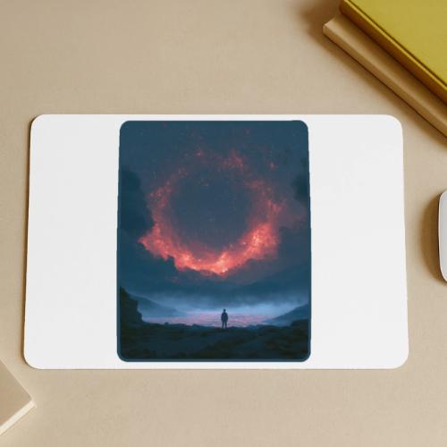 Supernova Reflection Space Scene - Gaming Mousepad