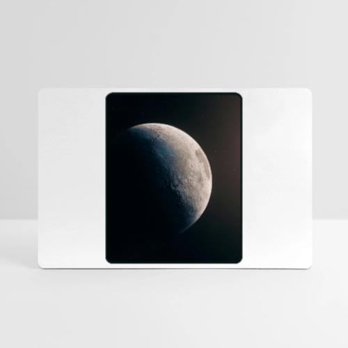 Crescent Moon Celestial Artwork - Gaming Mousepad