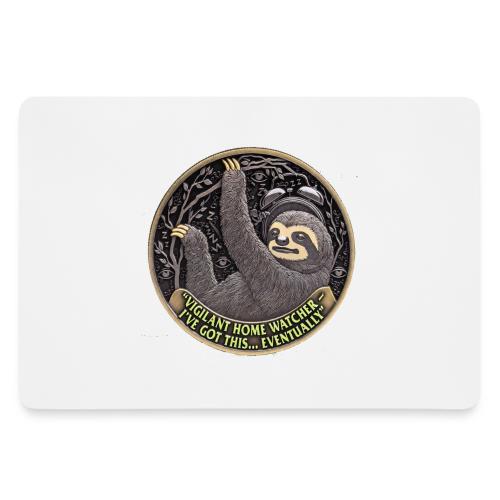 Sloth Home Watcher T Shirt - Gaming Mousepad