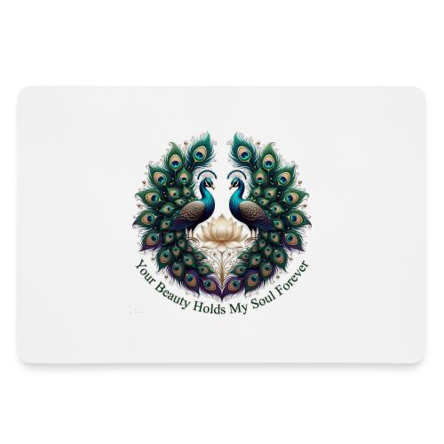 Your Beauty Holds My Soul Peacock Gifts T-Shirt - Gaming Mousepad