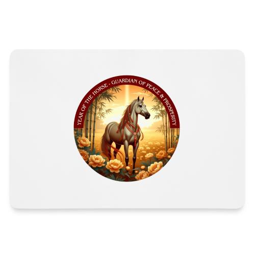 Year of the Horse Guardian T Shirt, Lunar New Year - Gaming Mousepad