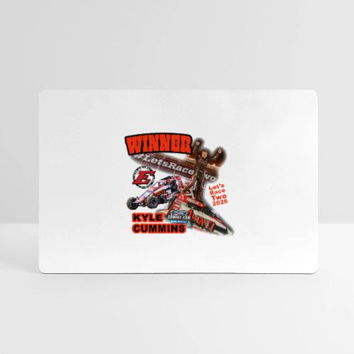 Kyle Cummins #LetsRaceTwo Winner - Gaming Mousepad