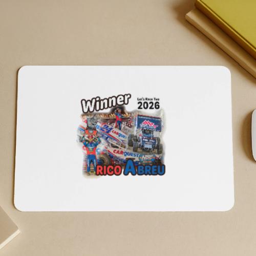 Rico Abreu #LetsRaceTwo Winner - Gaming Mousepad