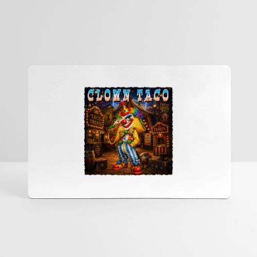 The Clown Taco Circus Humor Character - Gaming Mousepad