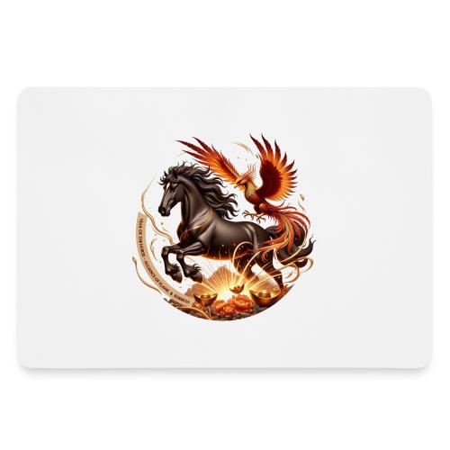 Year of the Horse Phoenix T Shirt, Lunar NY Gift - Gaming Mousepad