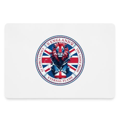 England Lion Emblem T Shirt, Flag Pride Gift - Gaming Mousepad