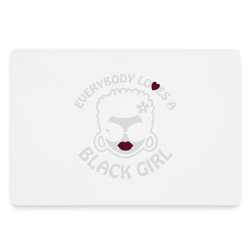 Everybody Loves A Black Girl - Version 2 Reverse - Gaming Mousepad