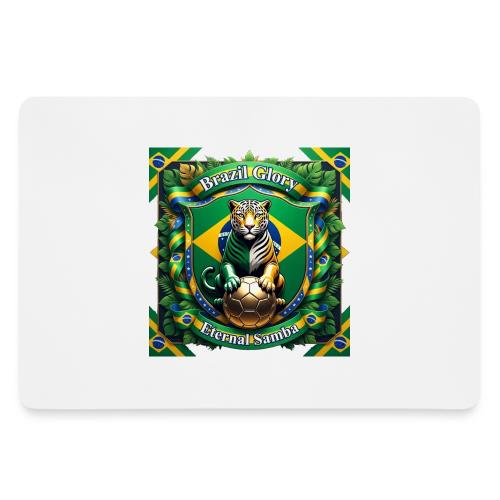 Brazil Jaguar Glory T-Shirt, Flag Pride Badge Gift - Gaming Mousepad